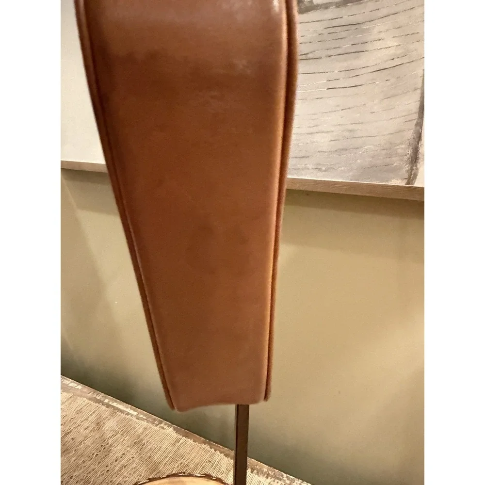 Vintage Coach Demi Hampton Leather Wear Bag Saddle Leather 7785 Shoulder Brown - Picture 12 of 16